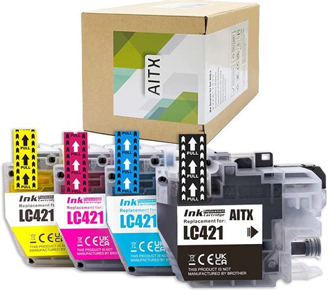 AITX LC421 Ink Cartridge Compatible With Brother MFC J1010DW DCP