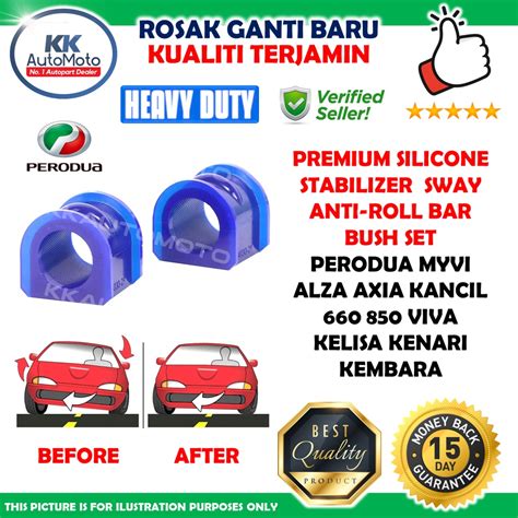 Perodua Myvi Alza Axia Bezza Kancil Viva Kelisa Kenari Kembara Silicone