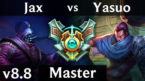 Jax Vs Yasuo Top ~ Legendary 1000 Games Perfect Kda 1604 ~ Korea