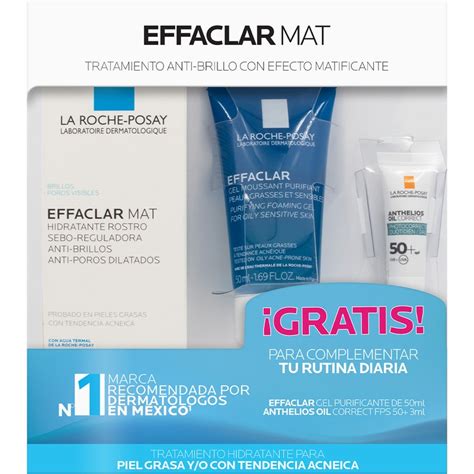 Kit Antiacné Effaclar Mat Poros Dilatados Efecto Matificante Envío gratis