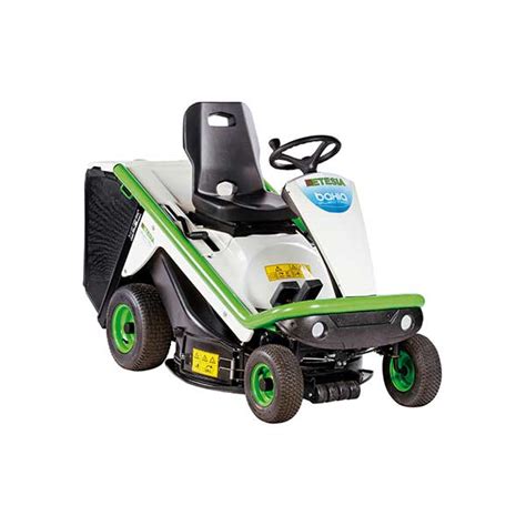 Etesia Electric Bahia Ride On Mower Worlds First Battery Ride On