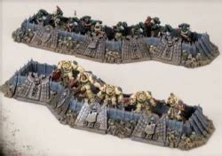 Wall of Martyrs Bits/Parts 11 variants Imperial Defence Line Scenery ...