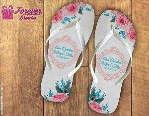 Chinelo De Casamento Personalizado FOREVER BRINDES