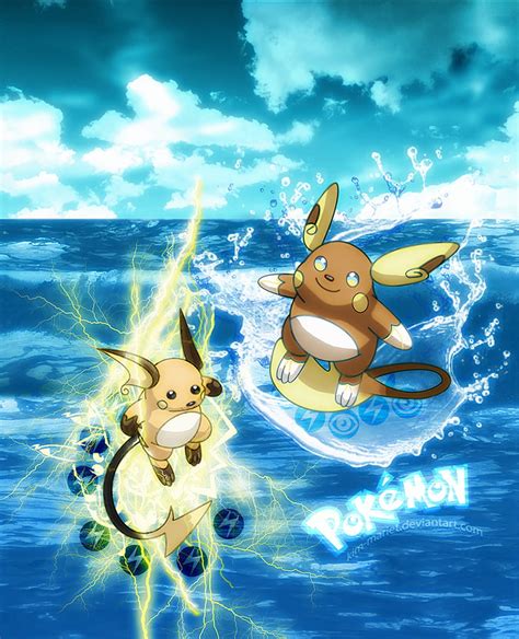 Surf S Up Alolan Raichu HD Phone Wallpaper Pxfuel