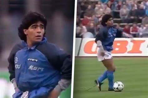 Diego Maradona Y El Mágico Baile Con ‘live Is Life’ Que Encendió La Copa Uefa De 1989