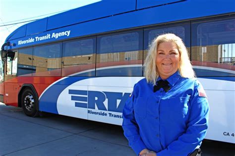 Riverside Transit Agency On Linkedin While Driving Her Bus On Route 28