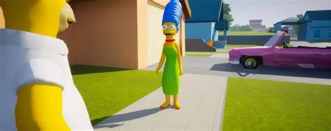 Gamers The Simpsons Hit Run Remake In Unreal Engine Ziet Er