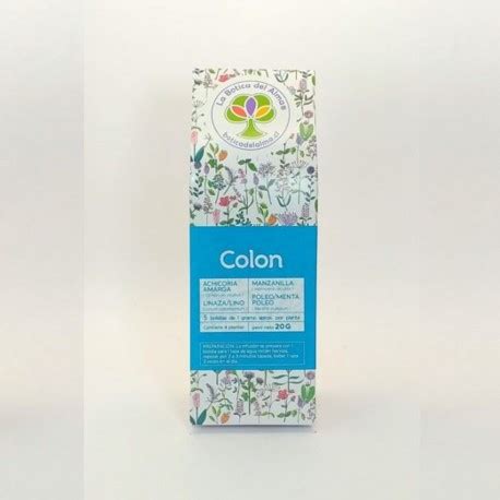 Mix Colon Infusion Medicinal Gramos Marca La Botica Del Alma Logo