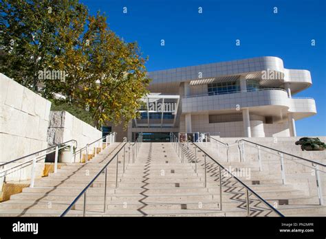 Getty Center Los Angeles California September 2018 The Front Steps