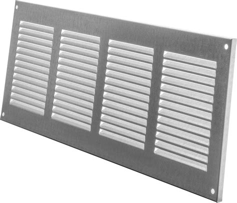 16 X 6 Inch Galvanized Air Vent Cover Quality Steel Return Air Grilles For Ceiling And