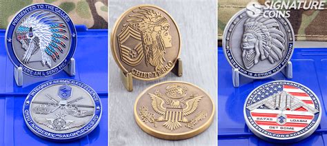 Custom Air Force Challenge Coins Signature Coins