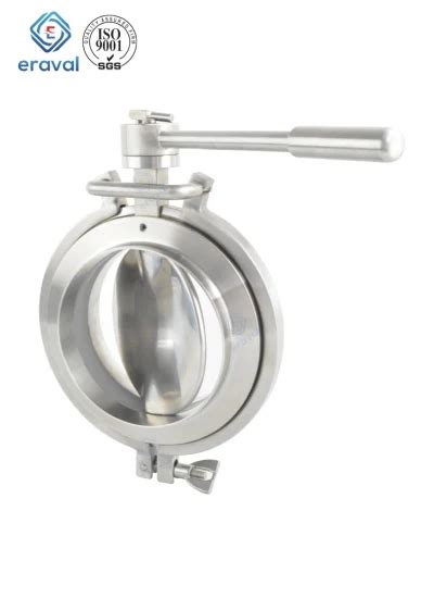 Pneumatic Actuator Powder Butterfly Valve 360degstainless Steel Valve Clamp Powder Butterfly