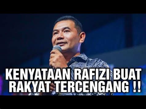 Kenyataan Rafizi Hari Ini Buat Rakyat Malaysia Terkedu Dan