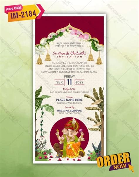 Details 100 Ganpati Bappa Invitation Card Background Abzlocalmx