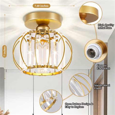 Everly Quinn LED Semi Flush Mount Wayfair