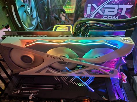 Обзор видеокарты Yeston GeForce RTX 3080 Sakura Hitomi Flower Wedding ...