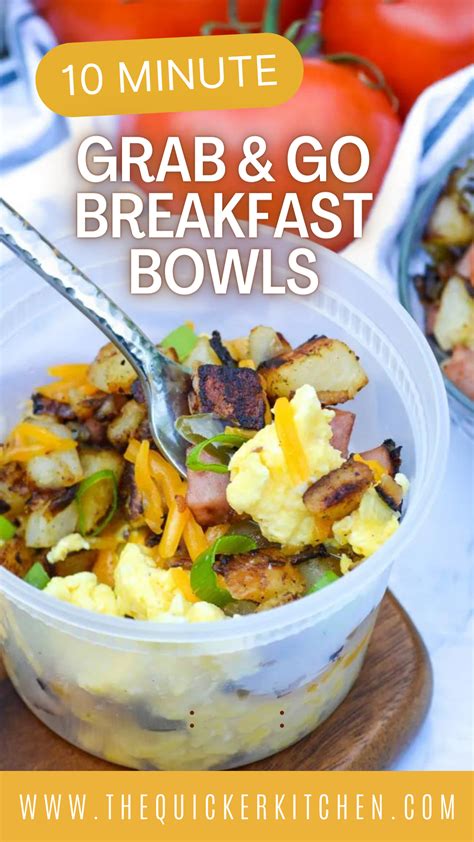 Grab And Go Make Ahead Breakfast Bowls Recipe Healthy Breakfast Meal Prep Healthy Breakfast