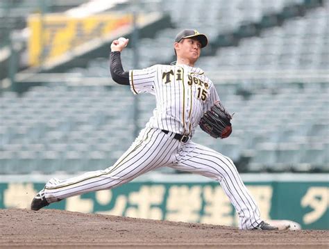 ＜ウエスタン 神・広＞阪神先発・西純は6回2失点（撮影・平嶋 理子） ― スポニチ Sponichi Annex 野球