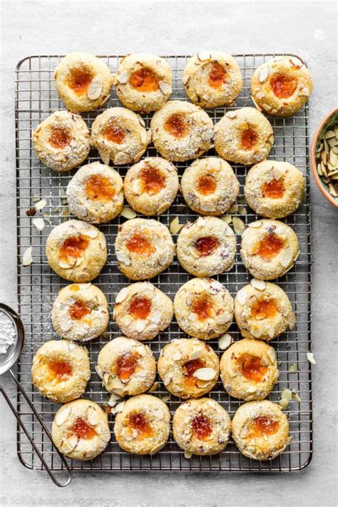 Apricot Cream Cheese Thumbprint Cookies Sally S Baking Addiction