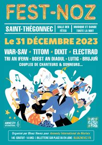 Fest Noz à Saint Thégonnec le 31 décembre 2023 Tamm Kreiz