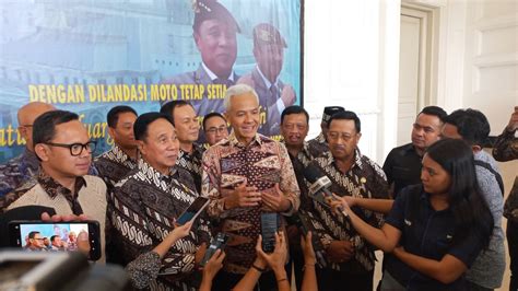 Soal Cawapres Ganjar Semua Punya Peluang Sama Okezone Nasional