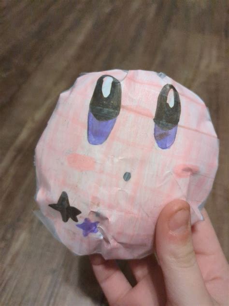 Kirby Paper Squishy Bun Etsy