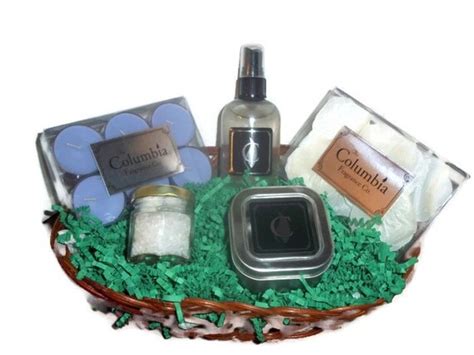 Items Similar To 5 Piece Aromatherapy T Basket Lotionmassage