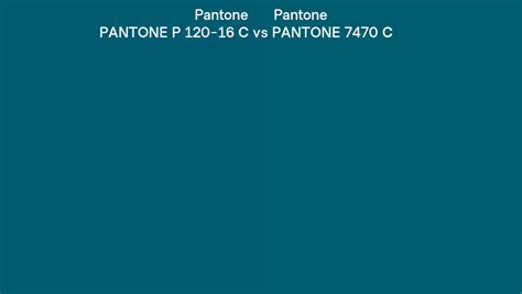 Pantone P 120 16 C Vs Pantone 7470 C Side By Side Comparison