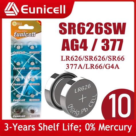 Eunicell Pcs Sr Sw Lr Ag Button Pilas Batteries Sr Lr