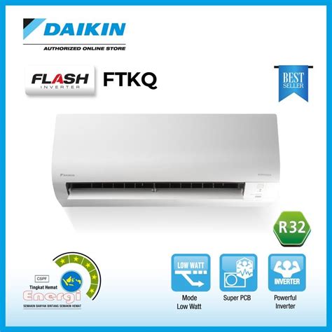 Jual Daikin Ac Pk Ftkq Uvm Split Flash Inverter Thailand Unit