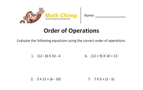 Understanding Numerical Expressions Facts Worksheets Worksheets Library