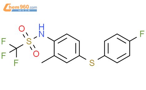 62676 84 0 Methanesulfonamide 1 1 1 Trifluoro N 4 4 Fluorophenyl