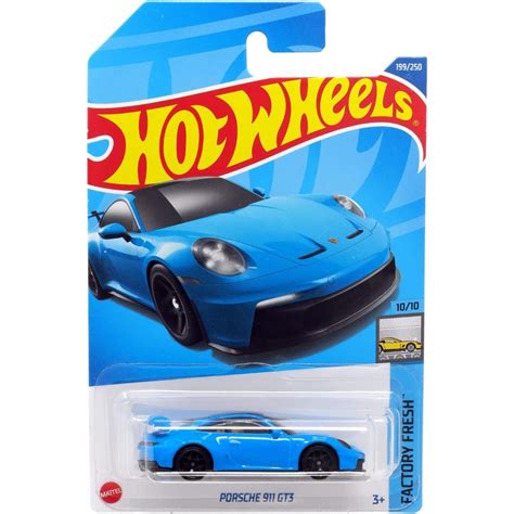 Hot Wheels Porsche GT Azul Shopee Brasil