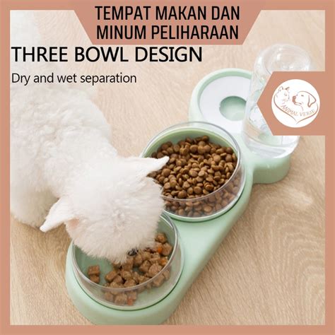 Jual Tempat Makan Minum Anjing Kucing In Pet Bowl Water Dispenser