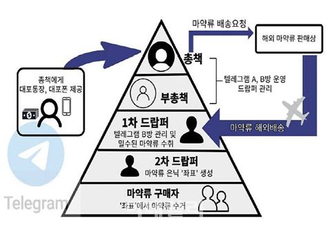 텔레그램으로 좌표 전송檢 마약 유통조직 일당 기소종합