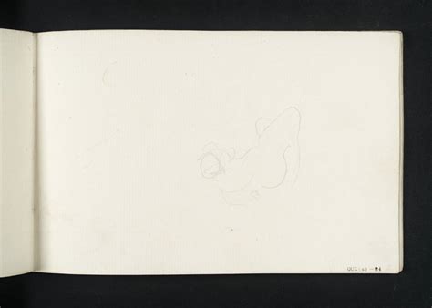 Joseph Mallord William Turner A Reclining Naked Woman Circa 1810 J M W Turner Sketchbooks