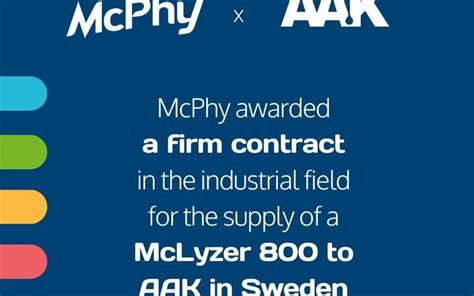 Mcphy Awarded A New Firm Contract In The Industrial Field For The