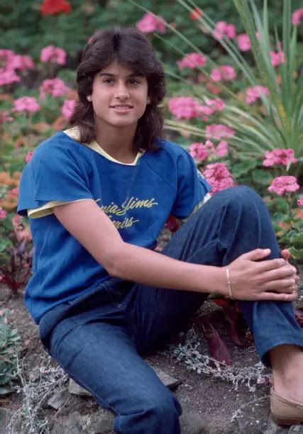 GABRIELA SABATINI OF Argentina Poses During The Pilkington Glass Old