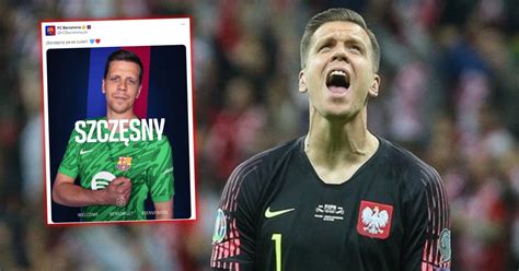 To już oficjalnie Wojciech Szczęsny bramkarzem FC Barcelony Przegląd