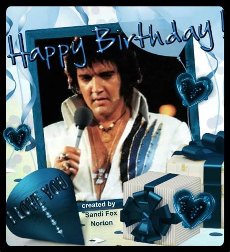 Elvis Presley Virtual Birthday Cards Iheartelvis Net In