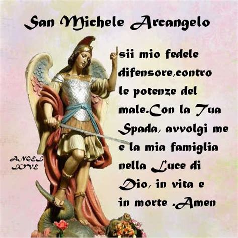 Preghiera Di Protezione A San Michele Arcangelo Recitata Per La