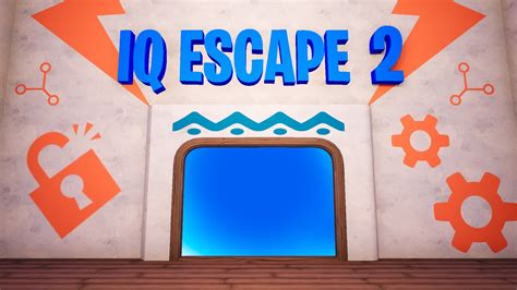 Iq Escape Room By Saintfiji Fortnite Creative Map