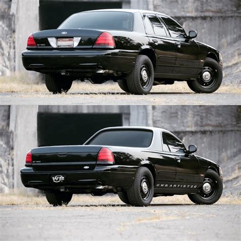 Real Power Stroke Swapped Ford Crown Vic Becomes A Digital Crown