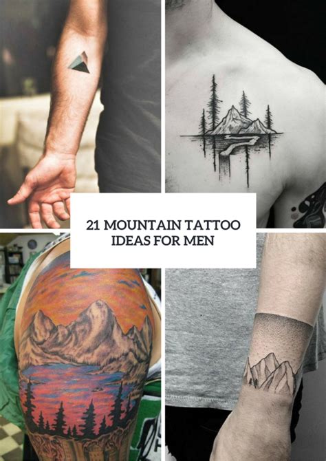 21 Stunning Mountain Tattoo Ideas For Men - Styleoholic