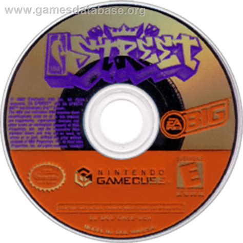 NBA Street - Nintendo GameCube - Artwork - Disc