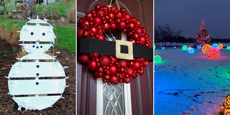 Diy Outdoor Christmas Decorations Homechemistryonline Blogspot