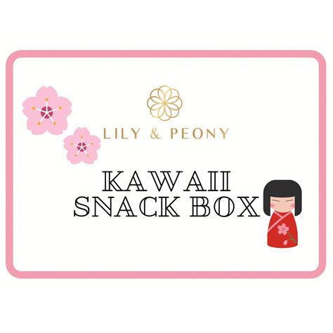 Kawaii Cute Deluxe Japanese Snack Box Asian Snack Box | Etsy