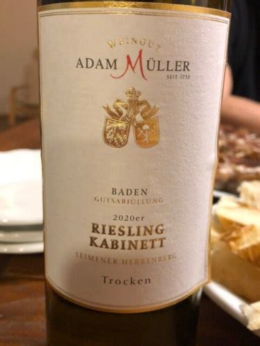 Adam M Ller Leimener Herrenberg Riesling Kabinett Vivino Us