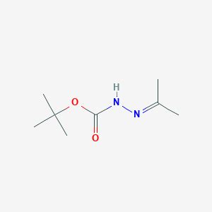 Synthesis Routes Of Tert Butyl 2 Propan 2 Ylidene Hydrazinecarboxylate