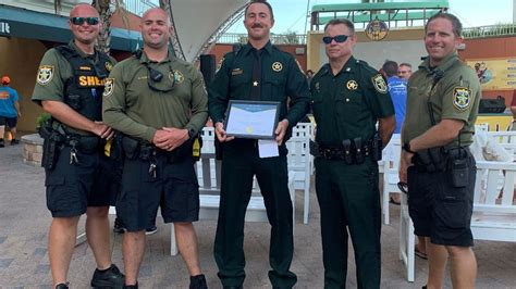 Okaloosa County Deputy Honored For Saving Life Of Woman Caught In Rip